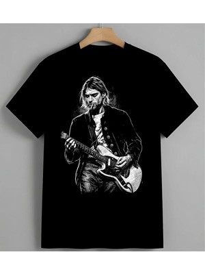 Bos Gorsel Beyaz Resim Syh Unisex Erkek Kadın Oversize Tişört Siyah