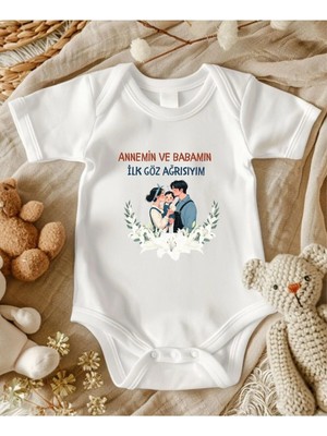 Lupi Anne Baba Yazılı Bebek Zıbın