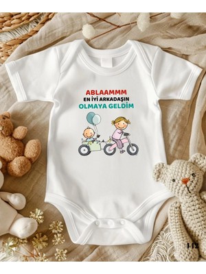 Lupi Ablam En Iyi Arkadaşın Olmaya Geldim Yazılı Bebek