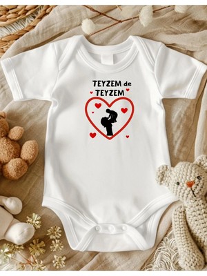 Lupi Teyze Yazılı Bebek Zıbın Yüzde Yüz Pamuk 419