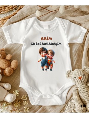 Lupi Abim En Iyi Arkadaşım Yazılı Zıbın