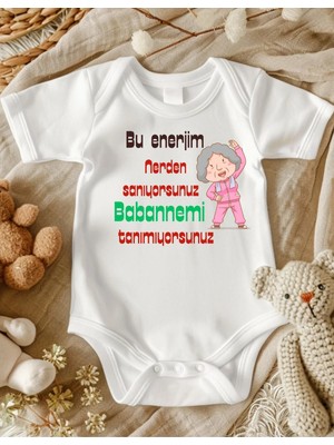 Lupi Anneanne Tasaımlı Bebek Zıbın % 100 Pamuk Unisex 132