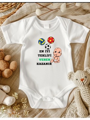 Lupi Taraftar Temalı Bebek Zıbın %100 Pamuk