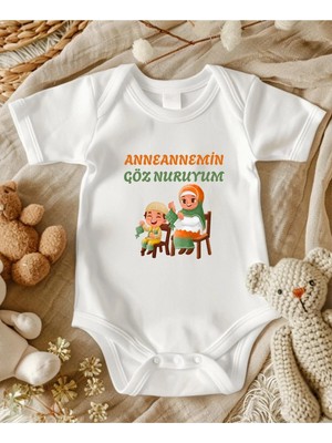 Lupi Anneanne Yazılı Bebek Zıbın % 100 Pamuk 18