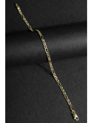 Takıdepo Barlı Figaro Model Gümüş 3,20