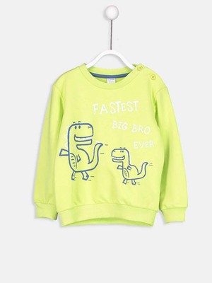 LC Waikiki Lcw Baby Yeşil Sweatshirt