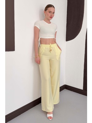 Very Moda Keten Pantolon | D2381