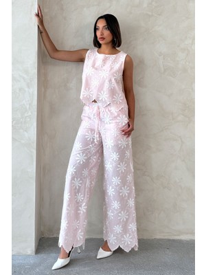 Very Moda D 2913 Nakışlı Pantolon | D2913