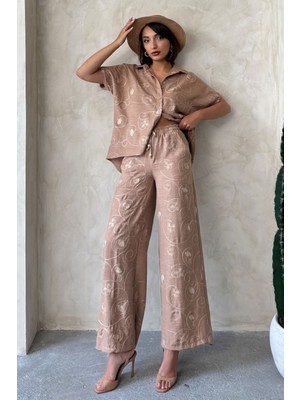 Very Moda Nakışlı Pantolon | F1900