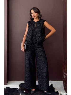 Very Moda Jakarlı Dukuma Pantolon | F2020