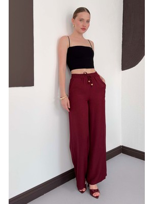 Very Moda Keten Pantolon | D2381