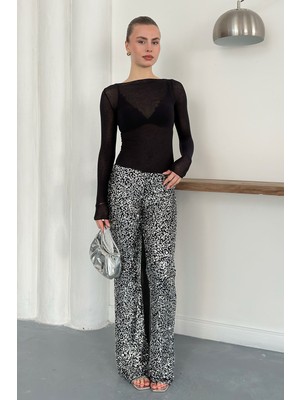Very Moda Pullu Pantolon | D2936
