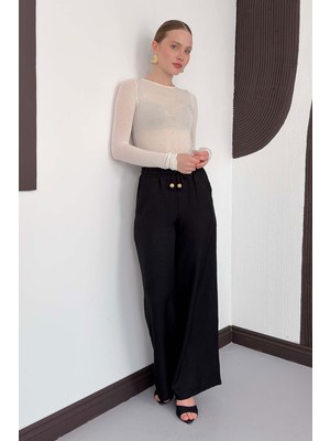 Very Moda Keten Pantolon | D2381