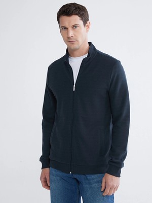 Lc Waikiki Yeni Sezon Dik Yaka Erkek Fermuarlı Sweatshirt