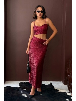 Very Moda Pullu Etek | F1977