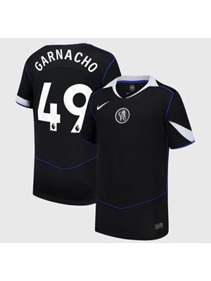 Chelsea 2025/26 Yeni Sezon Garnacho Alternatif Forması (Black)