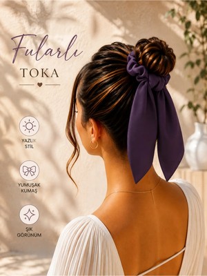 My Takı Store Yazlık Fularlı Saç Tokası