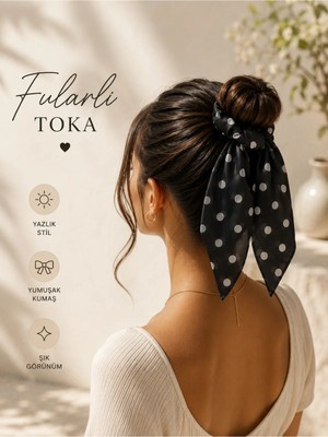 My Takı Store Yazlık Fularlı Saç Tokası
