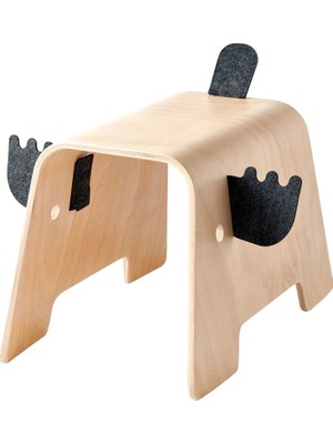 Ikea Grejsımojs Huşsiyah 29X44 cm Çocuk Taburesi