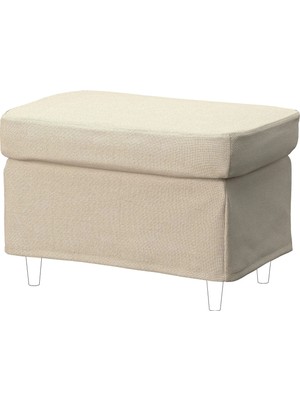Ikea Strandmon Naggen Bej Tabure Kılıfı
