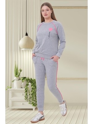 raia  6200 Gri Spor Kadın Pijama Takımı