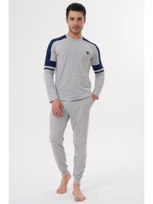 raia  2990 Gri Erkek Pijama Takımı