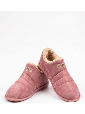 Nmoda Unisex Şık Kışlık Ev Terliği Içi Peluş Sıcak Tutan Kapalı Panduf Yumuşak Tabanlı Hafif Rahat Ev Botu