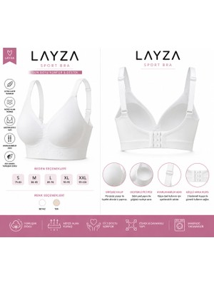 Sihirli Dantel Layza Lazer Kesim Hayalet Dikişsiz Sütyen
