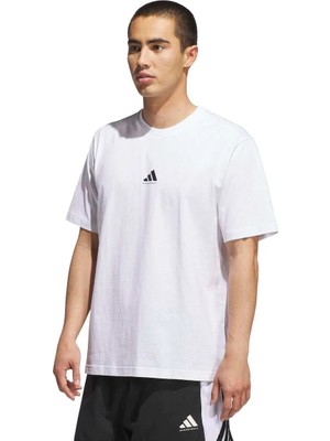 Adidas Bb Found Tee Beyaz Tişört JX0084