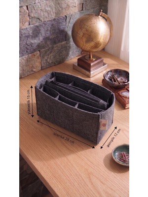 Marjinal W Club Altı Bolmelı Clutch Cantalı Organızer Koyu Grı Renk 28 x 15 x 12 Olculu ( Uzunluk Xyukseklık Xgenıslık)