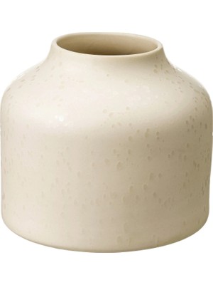 Ikea Blodbjörk Bej 16 cm Seramik Vazo