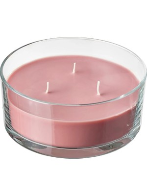 Ikea Lotsfagel Açık Pembe 25 Saat Bardakta Kokulu Mum