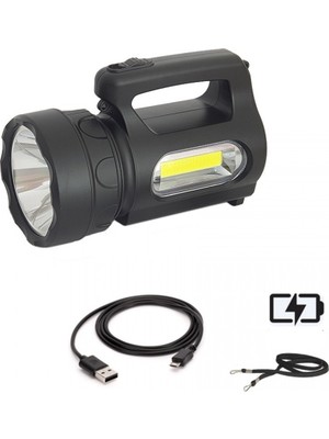 Watton 900 Lümen LED Fener Güçlü Aydınlatma Kamp ve Acil Durum WT-613