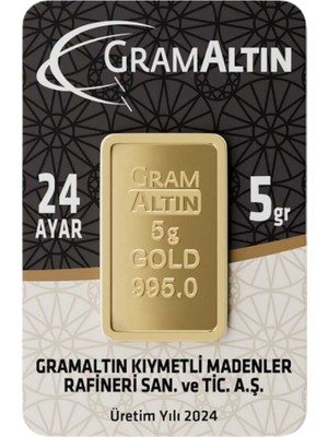 5 gr 24 Ayar İAR Gram Altın