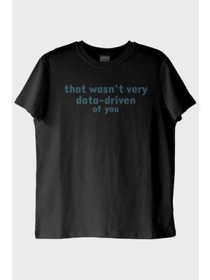 Lofux Data Driven Siyah Tişört
