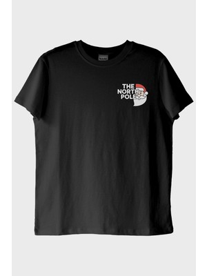 Lofux The North Pole Siyah Tişört