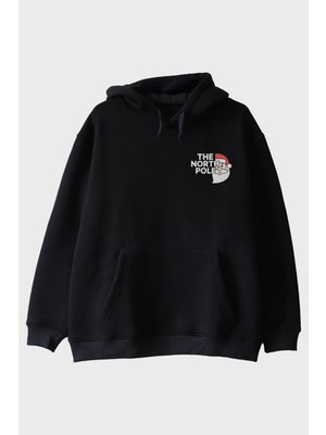 Lofux The North Pole Siyah Hoodie