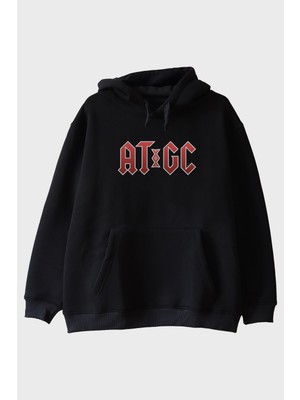 Lofux Genetik Kod Atcg Siyah Hoodie