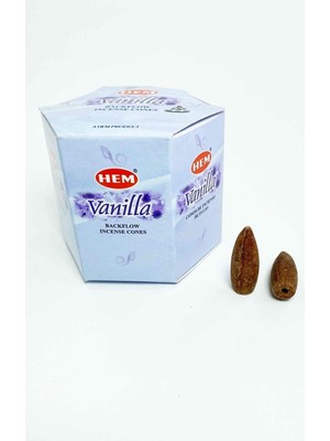 Sungur's Store 10 Adet Geri Akış Backflow Şelale Tütsü Konisi Tütsü Back Vanilya Kokulu