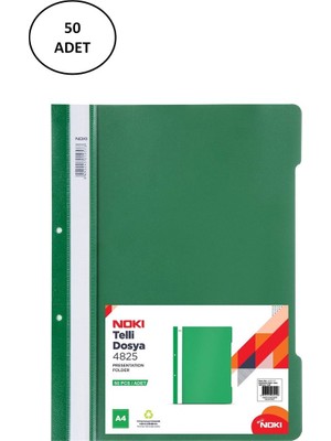 Sungur's Store Noki Eco Telli Dosya Yeşil 50 Li