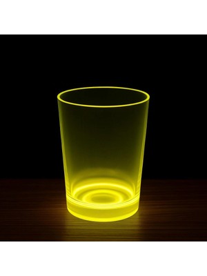 Sungur's Store Partyglow Neon Sarı Bardak 8.5 x 10.5 cm