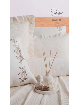 Şaheser Home Collection Yatak Örtüsü Çift Kişilik Cassie
