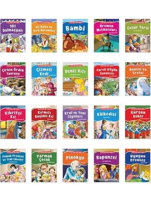 En Çok Sevilen Minik Klasikler (20 Kitap)