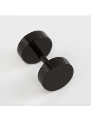 Zero Land Aconcept 6 mm Silindir Piercing 1 Adet Siyah