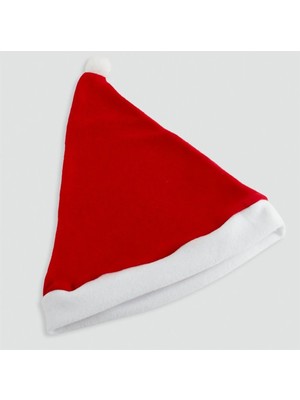 Zero Land Ece-Umay Noel Baba Şapkası Polar Kırmızı