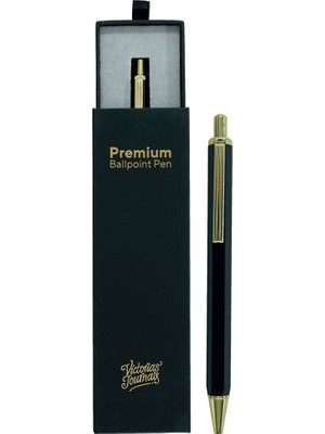 Nusrat Bilişim Vj Premium Tükenmez Kalem Kutulu Siyah 360-2914
