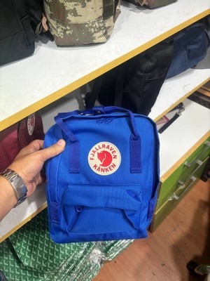 Pazarvia Shop Kanvas Küçük Sırt Çantası