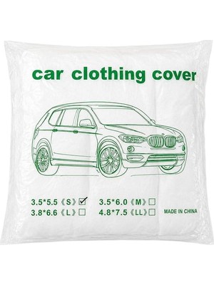 Motto Ticaret SN-38875 S Beden Pe Araç Örtüsü 3.5x5.5m