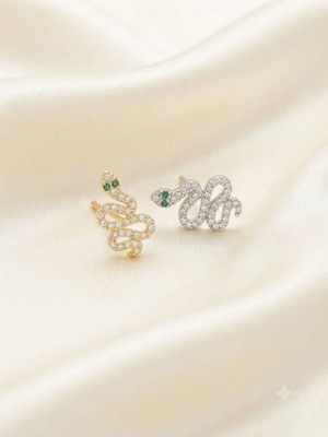 İnky Inky Serpentis - Piercing Helix Tragus Lob Kıkırdak