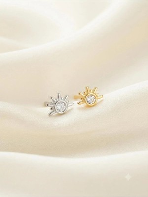 İnky Inky Half Sun - Piercing Helix Tragus Lob Kıkırdak